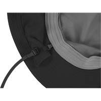 Chapeau de garde forestier 8934 Chill-Its avec prot&egrave;ge-nuque, petit/moyen, Noir R.M.G. Prévention