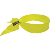 Bandeau de refroidissement Chill-Its 6702 avec polym&egrave;res int&eacute;gr&eacute;s et fermeture &agrave; nouer, Jaune lime haute visibilit&eacute; R.M.G. Prévention
