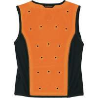 Chill-Its 6685 Dry Evaporative Cooling Vest with Zipper Closure, Medium, Orange R.M.G. Prévention