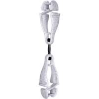 Support pivotant Squids 3420 &agrave; deux pinces pour gants R.M.G. Prévention