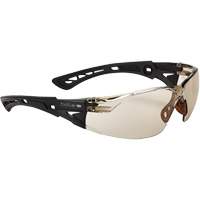 Rush+ BSSI Safety Glasses, Brown/Copper Lens, Anti-Fog/Anti-Scratch, ANSI Z87+ R.M.G. Prévention