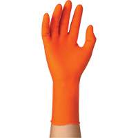 TOUCHNTUFF 93-800 Disposable Gloves, 6.5/7, Latex/Neoprene/Nitrile, 23.6-mil, Powder-Free, Orange R.M.G. Prévention