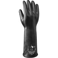 Gants r&eacute;sistant &agrave; l'acide & aux produits chimiques 981, Taille Grand/9, 14" lo, Caoutchouc butyle/Viton, 28 mils R.M.G. Prévention