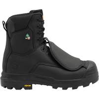 Bottes de travail Vulcan avec protecteur m&eacute;tatarsien &agrave; l'ext&eacute;rieur, Cuir, Taille 5, Imperm&eacute;able R.M.G. Prévention