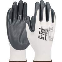 G-Tek&reg; Economy Seamless Knit Glove, X-Small, Nitrile Coating, 13 Gauge, Nylon Shell R.M.G. Prévention