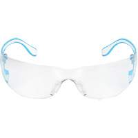 Lunettes de s&eacute;curit&eacute; bleu/blanc Adapt Lite, Lentille Transparent, Antibu&eacute;e/Anti-&eacute;gratignures, ANSI Z87+/R&eacute;pond ou surpasse la norme CSA Z94.3 R.M.G. Prévention