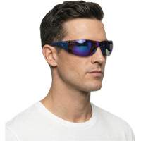 Lunettes de s&eacute;curit&eacute; Adapt Lite, Lentille Miroir bleu, Antibu&eacute;e/Anti-&eacute;gratignures, ANSI Z87+/R&eacute;pond ou surpasse la norme CSA Z94.3 R.M.G. Prévention