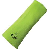 Cut-X&reg; Cut-Resistant Sleeve, Fibreglass/Polyethylene, 10", ASTM ANSI Level A4, High Visibility Lime R.M.G. Prévention