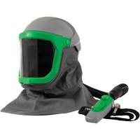 Respirateur Z-Link avec lentille de s&eacute;curitaire, cape &agrave; l'&eacute;paule FR, tube de respiration & C40, Respirateur &agrave; masque/Masque de soudage R.M.G. Prévention