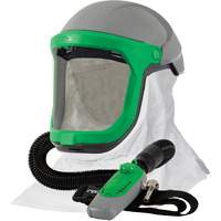 Respirateur Z-Link avec cape &agrave; l'&eacute;paule Tychem 4000 & C40, Respirateur &agrave; masque/Masque de soudage R.M.G. Prévention