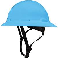 Casque de s&eacute;curit&eacute; &agrave; bordure compl&egrave;te LIDGUARD avec mentonni&egrave;re, R&eacute;pond aux normes CSA type 1, Suspension Rochet, Ventil&eacute; R.M.G. Prévention