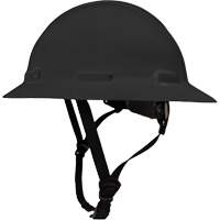 Casque de s&eacute;curit&eacute; &agrave; bordure compl&egrave;te LIDGUARD avec mentonni&egrave;re, R&eacute;pond aux normes CSA type 1, Suspension Rochet, Ventil&eacute; R.M.G. Prévention