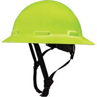 Casque de s&eacute;curit&eacute; &agrave; bordure compl&egrave;te LIDGUARD avec mentonni&egrave;re, R&eacute;pond aux normes CSA type 1, Suspension Rochet, Ventil&eacute; R.M.G. Prévention