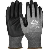 G-Tek&reg; Cut-Resistant Gloves with Touchscreen Capability, Size Small, 18 Gauge, Foam Nitrile Coated, PolyKor&reg; Shell, ASTM ANSI Level A4/EN 388 Level D R.M.G. Prévention