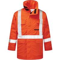 Parka isol&eacute; de 9 oz Haute visibilit&eacute; Avenger, style 515, Hommes, T-petit, Orange R.M.G. Prévention
