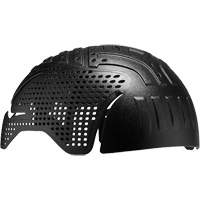 Casque l&eacute;ger de style casquette Skullerz 8955 avec micro-bordure, Vert lime haute visibilit&eacute; R.M.G. Prévention