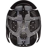 Casque l&eacute;ger de style casquette Skullerz 8955 avec micro-bordure, Vert lime haute visibilit&eacute; R.M.G. Prévention