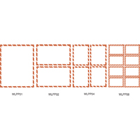 &eacute;tiquettes SIMDUT 100/pqt, Papier, Rouleau, 10-7/8" lo x 8-1/2" la R.M.G. Prévention