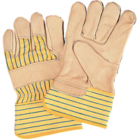Gants d'ajusteur &agrave; paume s&egrave;che d'usage standard, Dames, Paume en Cuir fleur de vache, Doublure en Coton R.M.G. Prévention