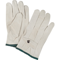 Standard-Duty Ropers Gloves, Medium, Grain Cowhide Palm R.M.G. Prévention