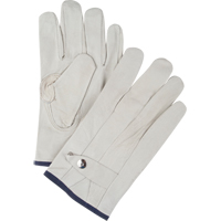 Gants de cordeur d'usage standard, T-Grand, Paume Cuir fleur de vache R.M.G. Prévention