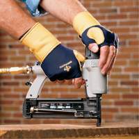 Gants de protection sup&eacute;rieure contre les impacts & les microtraumarismes r&eacute;p&eacute;t&eacute;s, main droite, Taille T-petit, Paume Cuir fleur R.M.G. Prévention