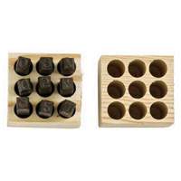 Jeux de tampons num&eacute;rot&eacute;s en acier, # 4/6/3/2/1/8/9/7/5, 1/4" R.M.G. Prévention