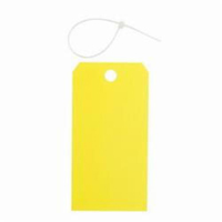 Blank Accident Prevention Tags, Metal, 3" W x 5-3/4" H R.M.G. Prévention