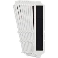 Quick-Align&reg;Individual Gothic Number and Letter Labels, I, 4" H, Black R.M.G. Prévention