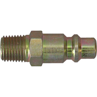 Quick Couplers - 3/8" Industrial, One Way Shut-Off - Plugs, 1/4" R.M.G. Prévention