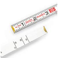 R&egrave;gle de maçon Red End, 6' lo, Bois, Graduations de 1/16" R.M.G. Prévention