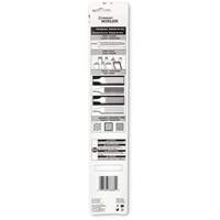 Lime d'affûtage, Plat, 8", Simple/double R.M.G. Prévention