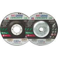 C24N Concrete Grinding Wheel, 5" x 1/4", 7/8" Arbor, Type 27 R.M.G. Prévention