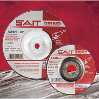 A24N Fast Grinding Wheel, 6" x 1/4", 7/8" Arbor, Aluminum Oxide, Type 27 R.M.G. Prévention