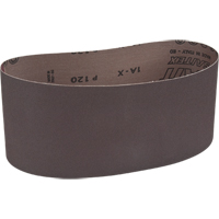Portable Abrasive Belt, 4" W x 24" L, Aluminum Oxide, 120 Grit R.M.G. Prévention