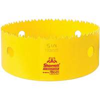 Scie &agrave; cloche bim&eacute;tal 5-1/4", 5-1/4", Profondeur de la coupe 2", Bim&eacute;tal R.M.G. Prévention