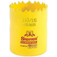 Scie &agrave; cloche bim&eacute;tal 1-13/1, 1-13/16", Profondeur de la coupe 2", Bim&eacute;tal R.M.G. Prévention