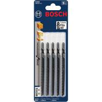 Lame de scie sauteuse, Acier &agrave; haute teneur en carbone, Tige en T, 4-5/8" lo, 8-12 dents par pouce R.M.G. Prévention