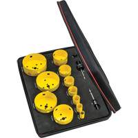 Electrician's Hole Saw Kit, 14 Pieces R.M.G. Prévention