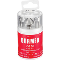 90° Countersink Set, 6 Pieces R.M.G. Prévention