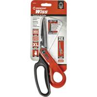 Heavy-Duty Titanium Coated Tradesman Shears, 10", Rings Handle R.M.G. Prévention