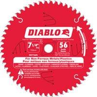 Aluminum Cutting Saw Blade, 7-1/4", 56 Teeth, Non-Ferrous Use R.M.G. Prévention