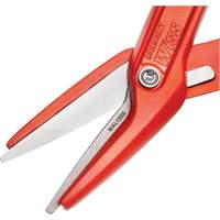13" Serrated Aluminum Tinner Snip with Dipped Handle, 3" Cut Length, Straight Cut R.M.G. Prévention