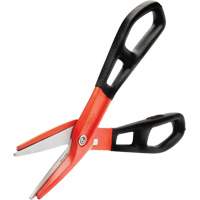 13" Serrated Aluminum Tinner Snip with Dipped Handle, 3" Cut Length, Straight Cut R.M.G. Prévention