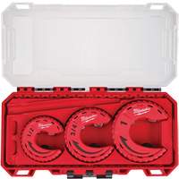 3-Piece Close Quarters Tubing Cutter Set, 1/2"/3/4"/1" Capacity R.M.G. Prévention