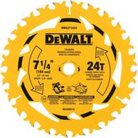 Lame de scie circulaire, 7-1/4", 24 dents, Pour Bois R.M.G. Prévention