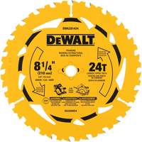 Lame de scie circulaire &agrave; refendre, 8-1/4", 40 dents, Pour Bois R.M.G. Prévention