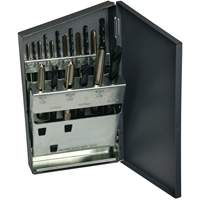 HTGP Metric Jobber Drill & Hand Tap Set, 18 Pieces R.M.G. Prévention