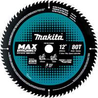 12" 100T Carbide-Tipped Max Efficiency Miter Saw Blade, 12", 100 Teeth, Wood Use R.M.G. Prévention