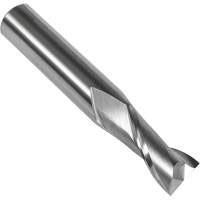 S108 30° Square End Mill, 1/4" Dia., 2-1/2" L, 2 Flutes, 1/4" Shank, Carbide R.M.G. Prévention